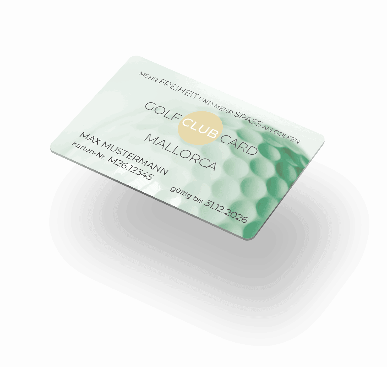 GOLF CLUB CARD Mallorca