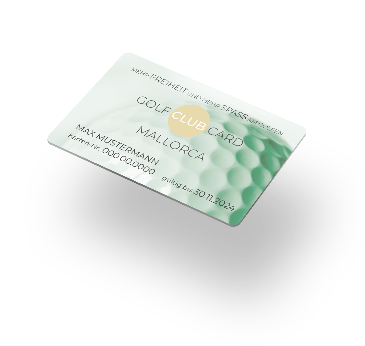 GOLF CLUB CARD Mallorca